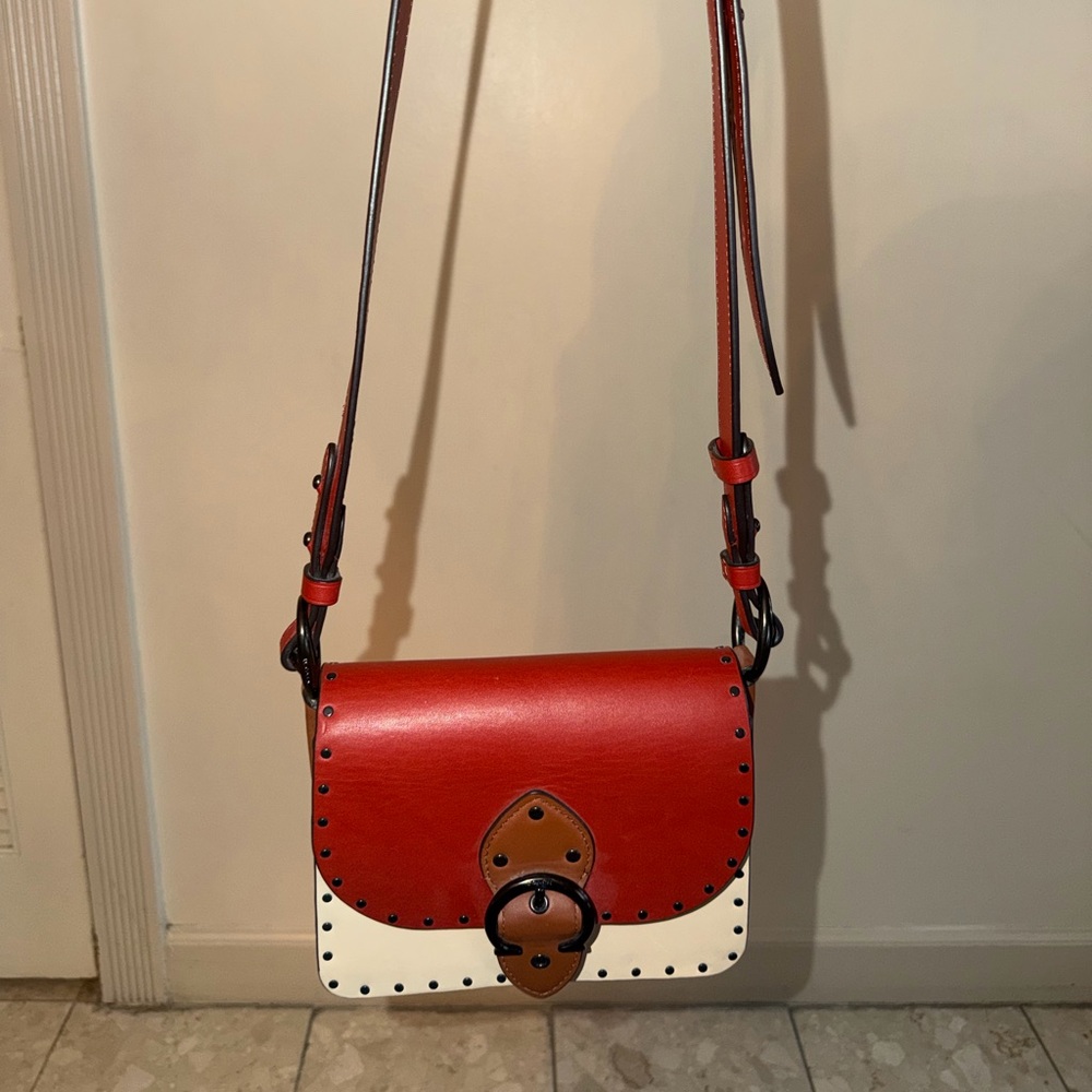 Coach Beat Colorblock Bag with Rivets - Picture 3 of 8